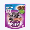 Whiskas Kitten Dry Food And Wet Food Combo