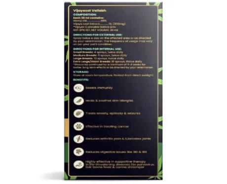 Wiggles Cannapaw Hemp Oil Extract Spray for Dogs & Cats, 30 ml at ithinkpets.com (2)