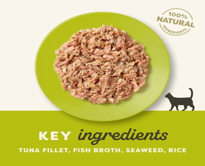 Applaws Tuna Fillet with Seaweed in Broth, Cat Wet Food, 70 Gms at ithinkpets.com 5
