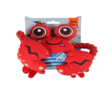 Fofos Sealife Crab Plush Dog Toy at ithinkpets.com (1)