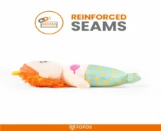 Fofos Sealife Mermaid Plush Dog Toy at ithinkpets.com (2)