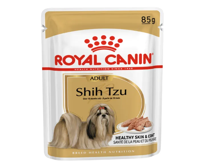 Royal Canin Shih Tzu Adult Dog Wet Food, Loaf In Gravy, 85Gms at ithinkpets.com (8)
