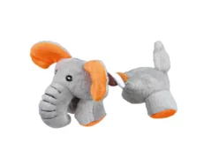 Trixie Animal with Rope Dog Squeaker Toy, Assorted at ithinkpets.com (1)