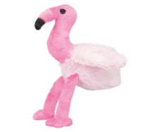 Trixie Flamingo Plush Dog Toy at ithinkpets.com (1)