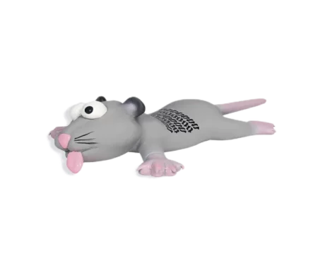 Trixie Rat or Mouse Latex Dog Squeaker Toy, Assorted, 22 cms at ithinkpets.com (1)