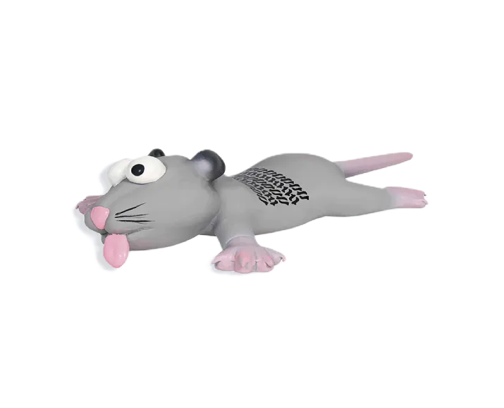 Trixie Rat or Mouse Latex Dog Squeaker Toy, Assorted, 22 cms at ithinkpets.com (1)