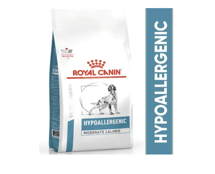 Royal Canin Hypoallergenic Moderate Calorie Dog Dry Food, 1.5 Kg at ithinkpets.com (1)