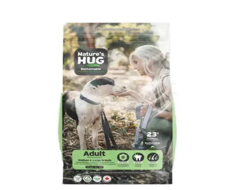 Nature’s Hug Adult Maintenance Medium & Large Breed Vegan Dry Dog Food, 9.07 kg at ithinkpets.com (1) (1)