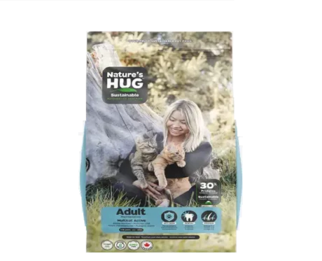 Nature's Hug Adult Maintenance Multicat Active Adult Vegan Dry Cat Food, 4.54 kg at ithinkpets.com (1) (1)