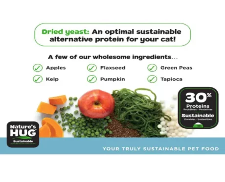 Nature's Hug Adult Maintenance Multicat Active Adult Vegan Dry Cat Food, 4.54 kg at ithinkpets.com (2)