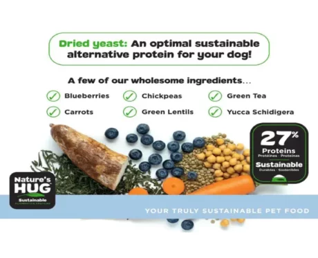 Nature's Hug Junior Growth Medium & Large Breed Vegan Dry Dog Food, 9.07 kg at ithinkpets.com (2)