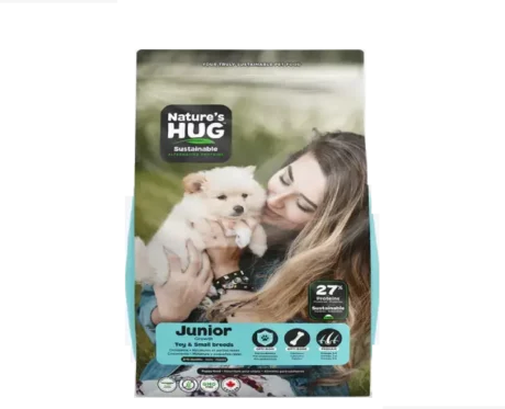 Nature's Hug Junior Growth Toy & Small Breed Vegan Dry Dog Food, 2.27 kg at ithinkpets.com (1) (1)