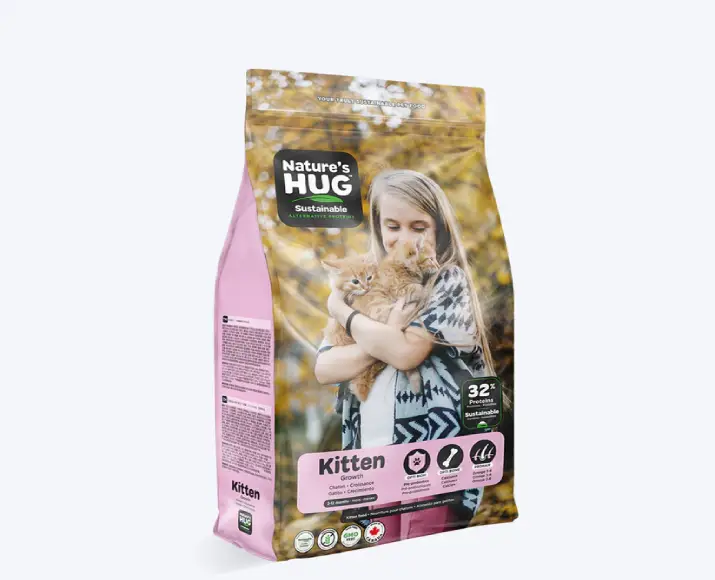 Nature’s Hug Kitten Growth Vegan Dry Cat Food, 1.81 kg at ithinkpets.com (5)