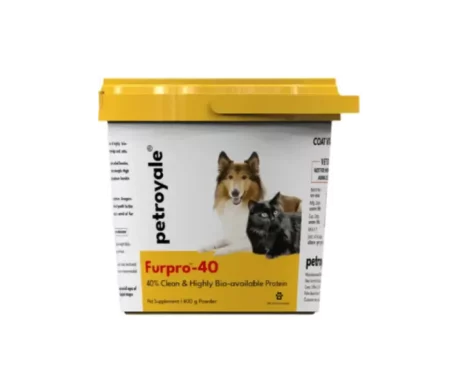 Neo Kumfurt Furpro 40 Protein Powder for Dogs and Cats, 400 Gms at ithinkpets.com (1) (1)