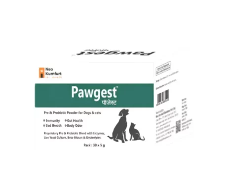Neo Kumfurt Pawgest Powder for Dogs and Cats , 30 Sachets at ithinkpets.com (1) (1)