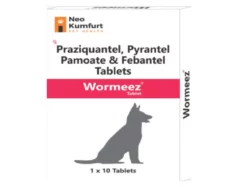 Neo Kumfurt Wormeez Tablet, Dewormer for Dogs, 10 tablets at ithinkpets.com (1)