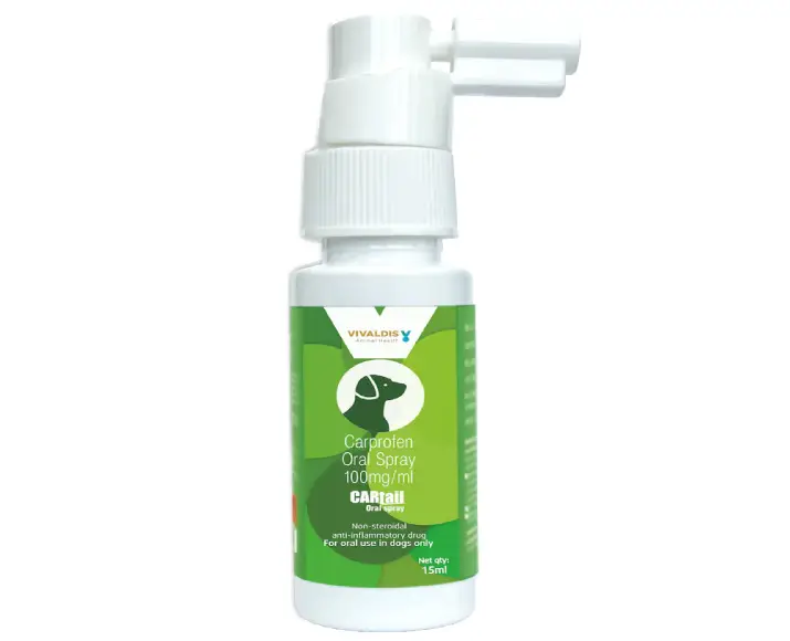 Vivaldis Cartail Oral Spray for Dogs, 15ml at ithinkpets.com (1)