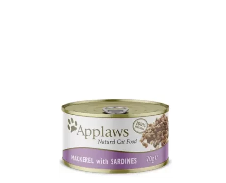 Applaws Cat Wet Food Tin Mackerel with Sardine at ithinkpets.com (1) (2)