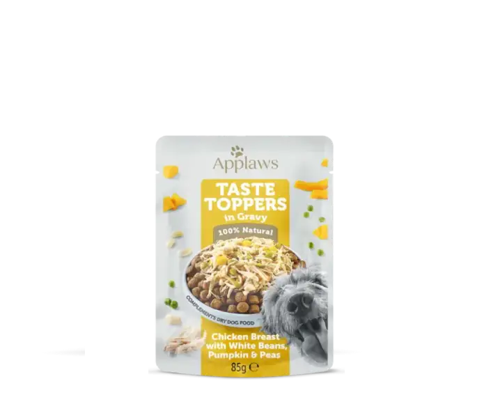 Applaws Wet Dog Food Chicken Breast With White Beans Pumpkin & Peas 85 Gms at ithinkpets.com (1) (1)