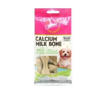 Gnawlers Calcium Milk Bones Dog Treats - Small- 60 gm at ithinkpets.com (1) (1)