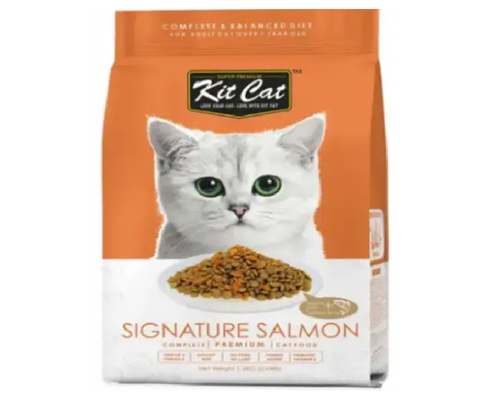 Kit Cat Dry Cat Food Premium Signature Salmon For Adult at ithinkpets.com (1)