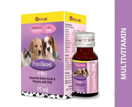 Petcare Proviboost drops Multi Vitamin Supplement for Puppies and Kitten,15 ml at ithinkpets.com (1) (1)