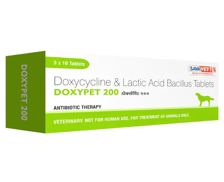 Savavet Doxypet For Dogs & Cats, 30 Tablets at ithinkpets.com (2)