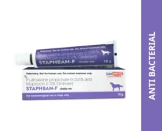 Savavet Staphban F Ointment, 10 Gms at ithinkpets.com (1) (1)