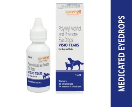 Savavet Visiotears Eye Drops,15ml at ithinkpets.com (1)