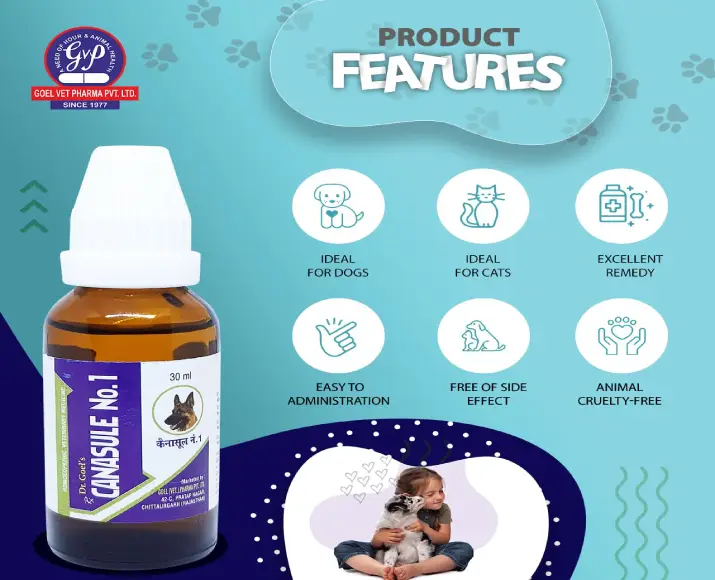 Dr Goel’s CANASULE No.1 for Pups & Kittens Homeopathic Growth Enhancer, 30 ML at ithinkpets.com (4)