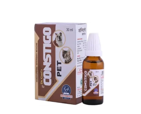 Dr Goel’s CONSTIGO Homeopathic Remedy for Constipation For Dogs & Cats, 30 ML at ithinkpets.com (1)