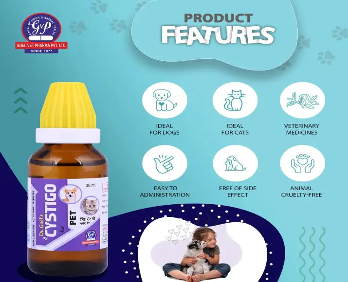 Dr Goel’s CYSTIGO Drops Homeopathic Remedy for Urinary Problems For Dogs & Cats, 30 ML at ithinkpets.com (4)