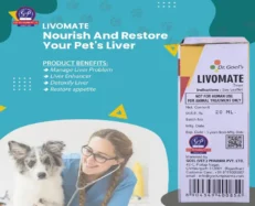 Dr Goel's LIVOMATE Drops for Pets, 20 ML at ithinkpets.com (2)