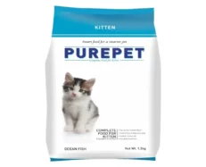 Purepet Ocean Fish Kitten Dry Food,1.2 Kg at ithinkpets.com (1)
