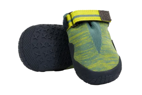 Ruffwear Hi & Light Trail Shoes River Rock Green Dog Shoes at ithinkpets
