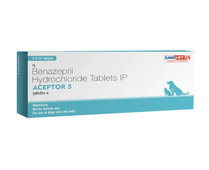 Savavet Aceptor 5 mg, 30 Tablets at ithinkpets.com (1)