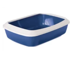 Savic Iriz Litter Tray with Rim for Cats, 17 Inches at ithinkpets.com (1) (1)