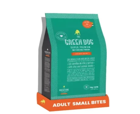 The Green Dog Adult Small Bites Dog Food, Vegan Plant Based Dog Dry Food at ithinkpets.com (1) (1)