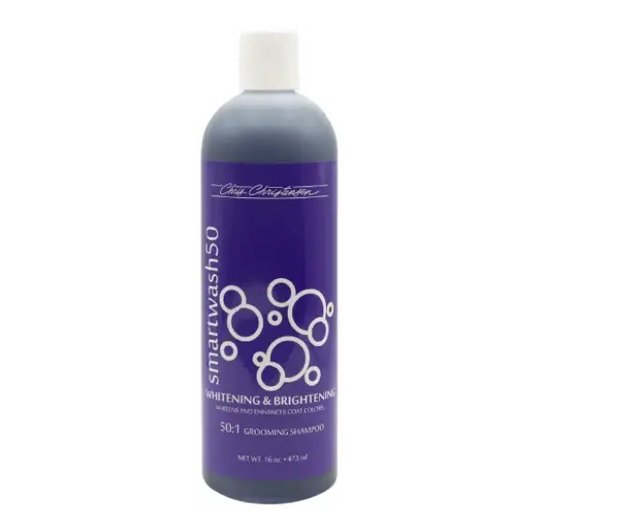 Chris Christensen Smartwash50 Whitening Shampoo for Dogs at ithinkpets.com (1) (1)