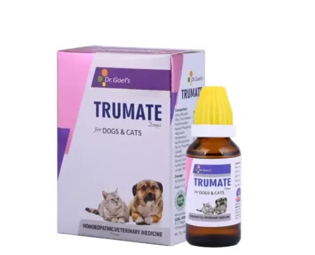 Dr. Goel’s TRUMATE Homeopathic Drops For Dogs & Cats, 20 ML at ithinkpets.com (1) (1)