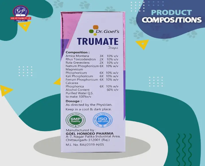 Dr. Goel’s TRUMATE Homeopathic Drops For Dogs & Cats, 20 ML at ithinkpets.com (3)