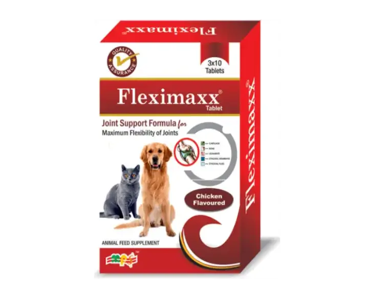 MPS Fleximaxx Joint Health & Tissue Function Calcium Supplement, 30 Tabs at ithinkpets.com (1) (2)