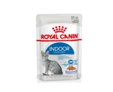 Royal Canin Indoor Sterilised Cat Jelly wet Food,12 x 85 Gms at ithinkpets.com (1) (1)