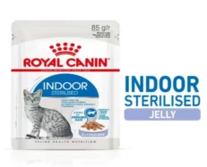 oyal Canin Indoor Sterilised Cat Jelly wet Food,12 x 85 Gms at ithinkpets.com (2)