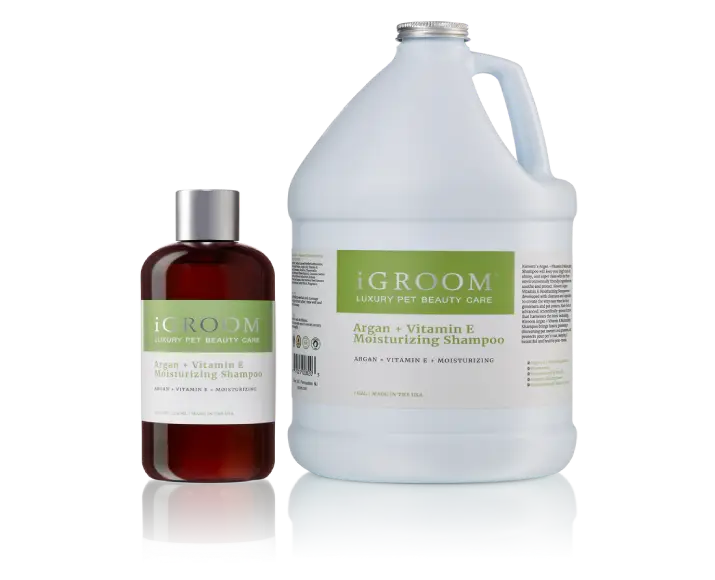 iGroom Argan + Vitamin E Pet Shampoo, 473 ML at ithinkpets.com (2)