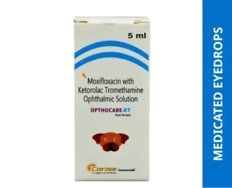 Corise Opthocare KT Eye Drops, 5 ML at ithinkpets.com (1)