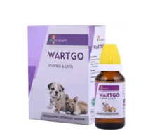 Dr Goel’s WARTGO Drops Homoeopathic Remedy for Removal Warts for Pets, 20 ML at ithinkpets.com (1) (1)