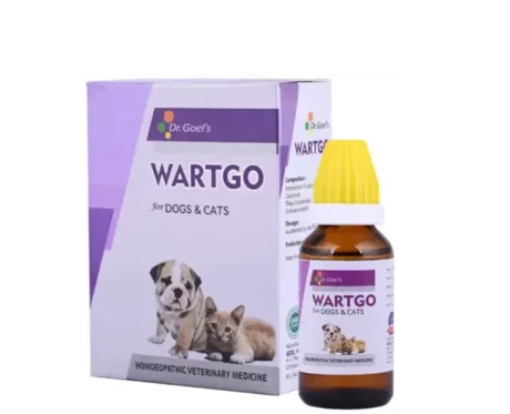 Dr Goel’s WARTGO Drops Homoeopathic Remedy for Removal Warts for Pets, 20 ML at ithinkpets.com (1) (1)