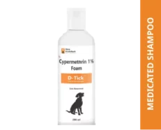 Neo Kumfurt D Tick (Cypermethrin) Tick & Flea Shampoo for Dogs, 200ml at ithinkpets.com (1) (1)