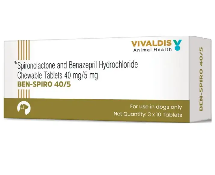 Vivaldis Ben-Spiro For Dogs 40 MG5 MG, 30 Tablets ithinkpets (3)